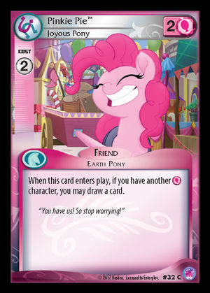 Pinkie Pie, Joyous Pony